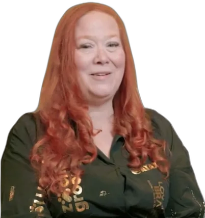 Nicole Bellenfant, a Zoomin Groomin mobile pet grooming franchise owner